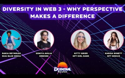 Diversity in Web 3.0 | Dcentralcon 2022 | Soniya Ahuja